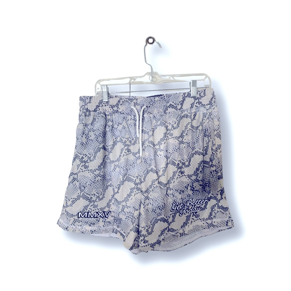Get Better Today “Russwole” Snakeskin Gym Shorts